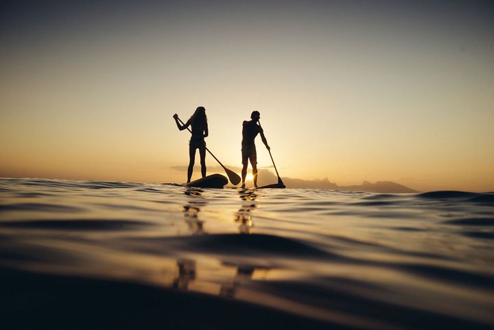 Couple en Polynésie française